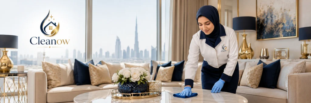 تنظيف شقق بالساعة في النعيمية عجمان من Cleanow