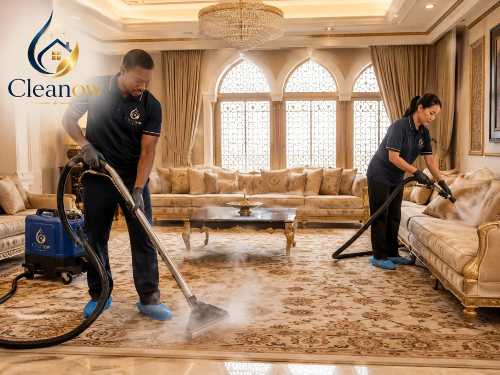 شركة تنظيف فلل في عجمان لتنظيف داخلي كامل