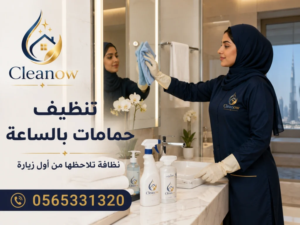هل تحتاج تنظيف بالساعة أسبوعيًا في دبي