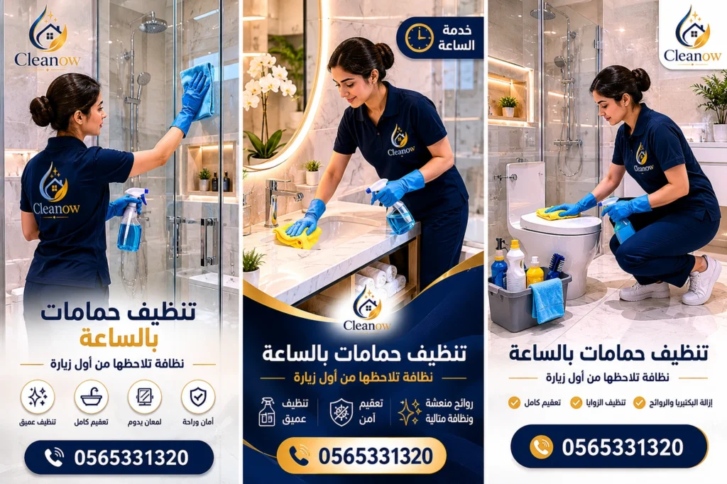 تجارب حقيقية مع تنظيف بالساعة في دبي