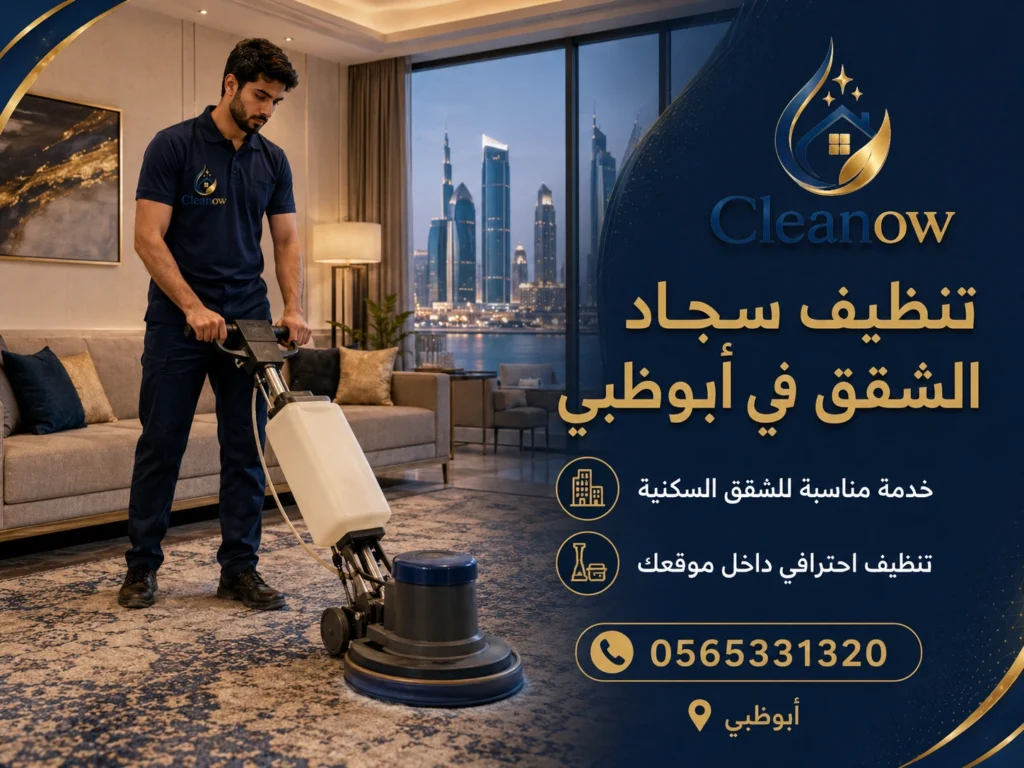 تنظيف سجاد الشقق في ابوظبي